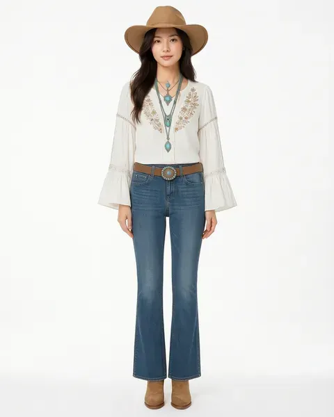 New outfit after AI clothes change