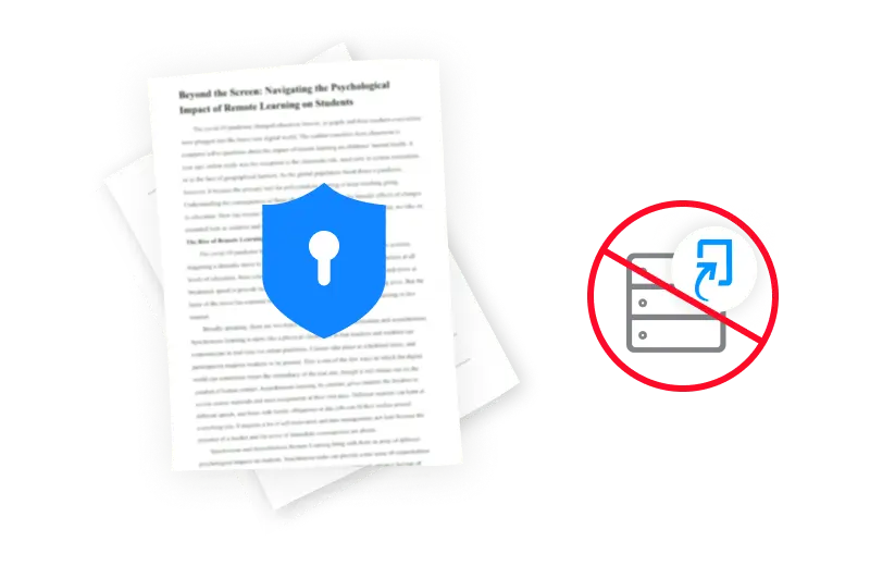 Your paper remains private and non-repository